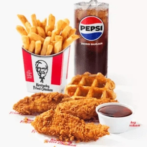 3 pc Tenders and Waffles Combo