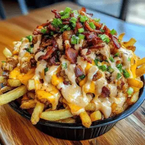 Korean BBQ Loaded Fries Bowl