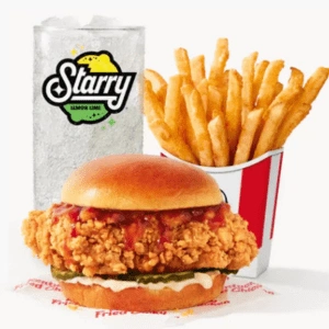 Saucy Chicken Sandwich Combo