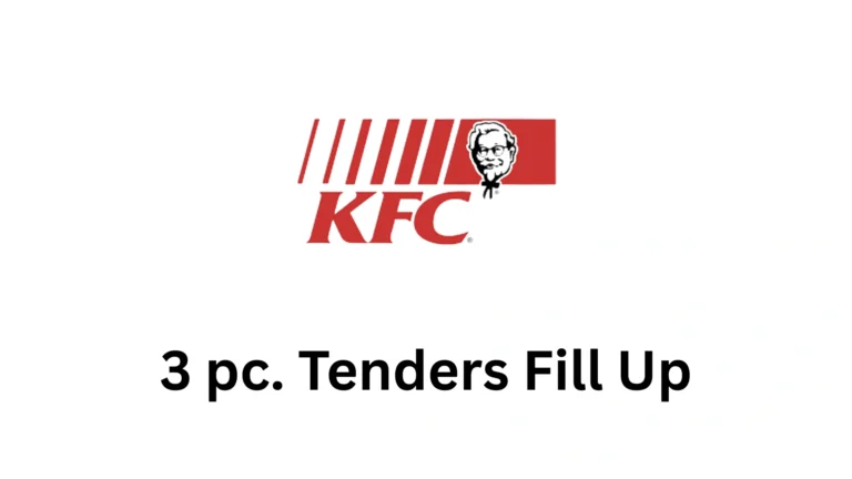 3 pc. Tenders Fill Up