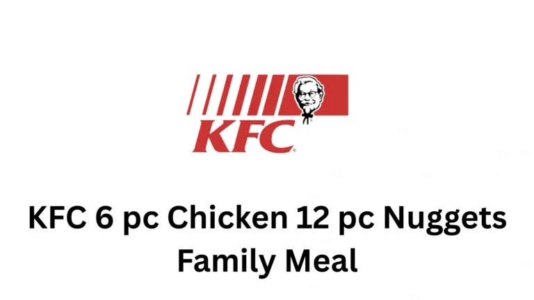 6 pc Chicken 12 pc Nuggets Family Meal