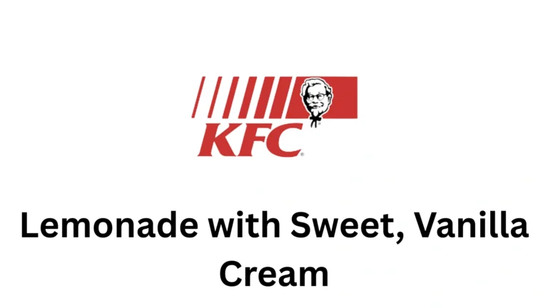 Lemonade with Sweet, Vanilla Cream