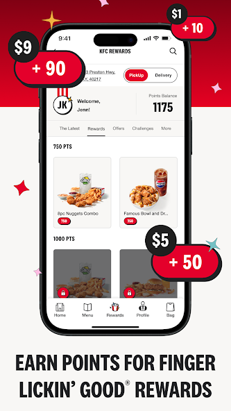 KFC Menu App