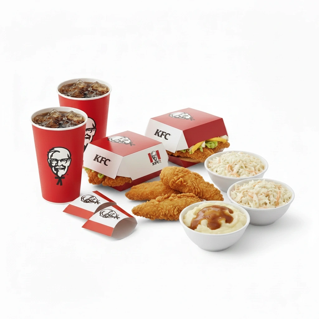 Meal for Two: 2 Sandwiches + 4 pc. Tenders Combo