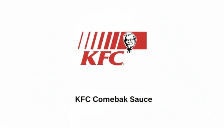 KFC Comeback Sauce