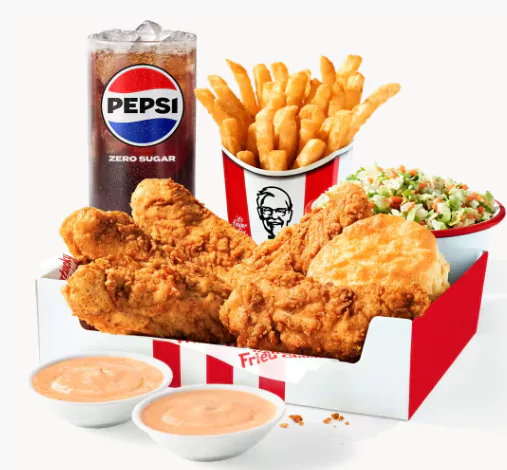 5 pc. Tenders Big Box Meal