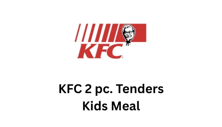 KFC 2 pc. Tenders Kids Meal