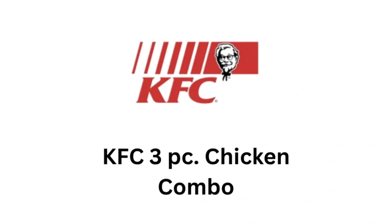 KFC 3 pc. Chicken Combo