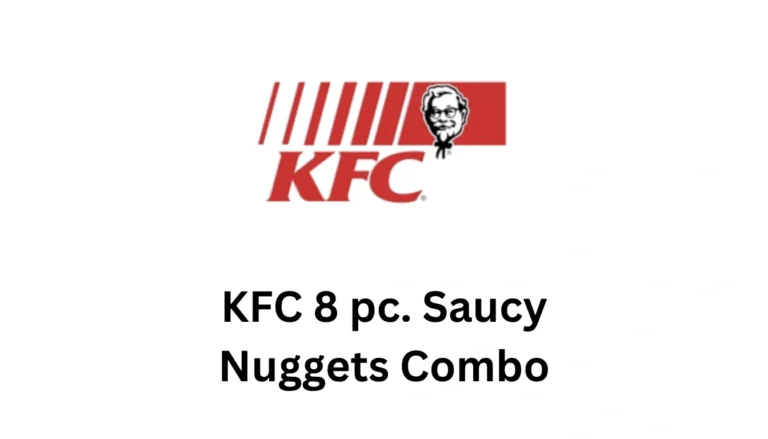 KFC 8 pc. Saucy Nuggets Combo