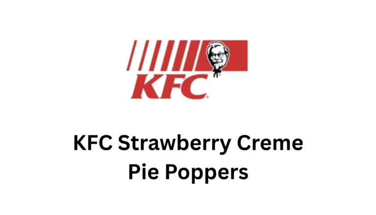 KFC Strawberry Creme Pie Poppers