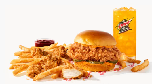 Spicy Chicken Sandwich + Nuggets Big Box Meal