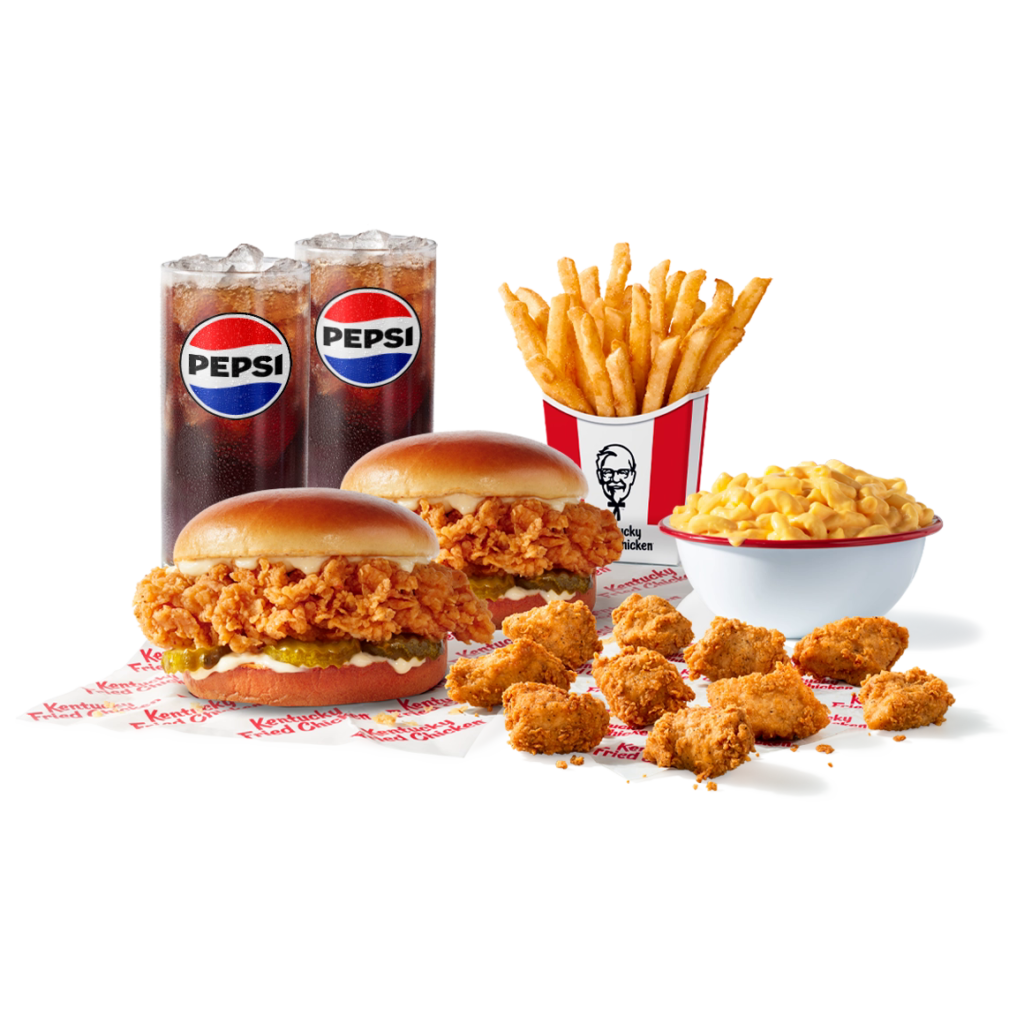 2 Sandwiches + 10 Nuggets