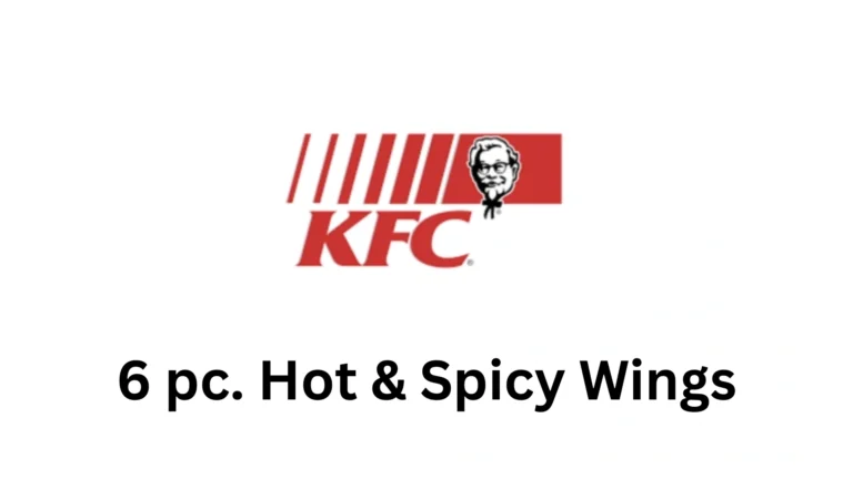 6 pc. Hot & Spicy Wings