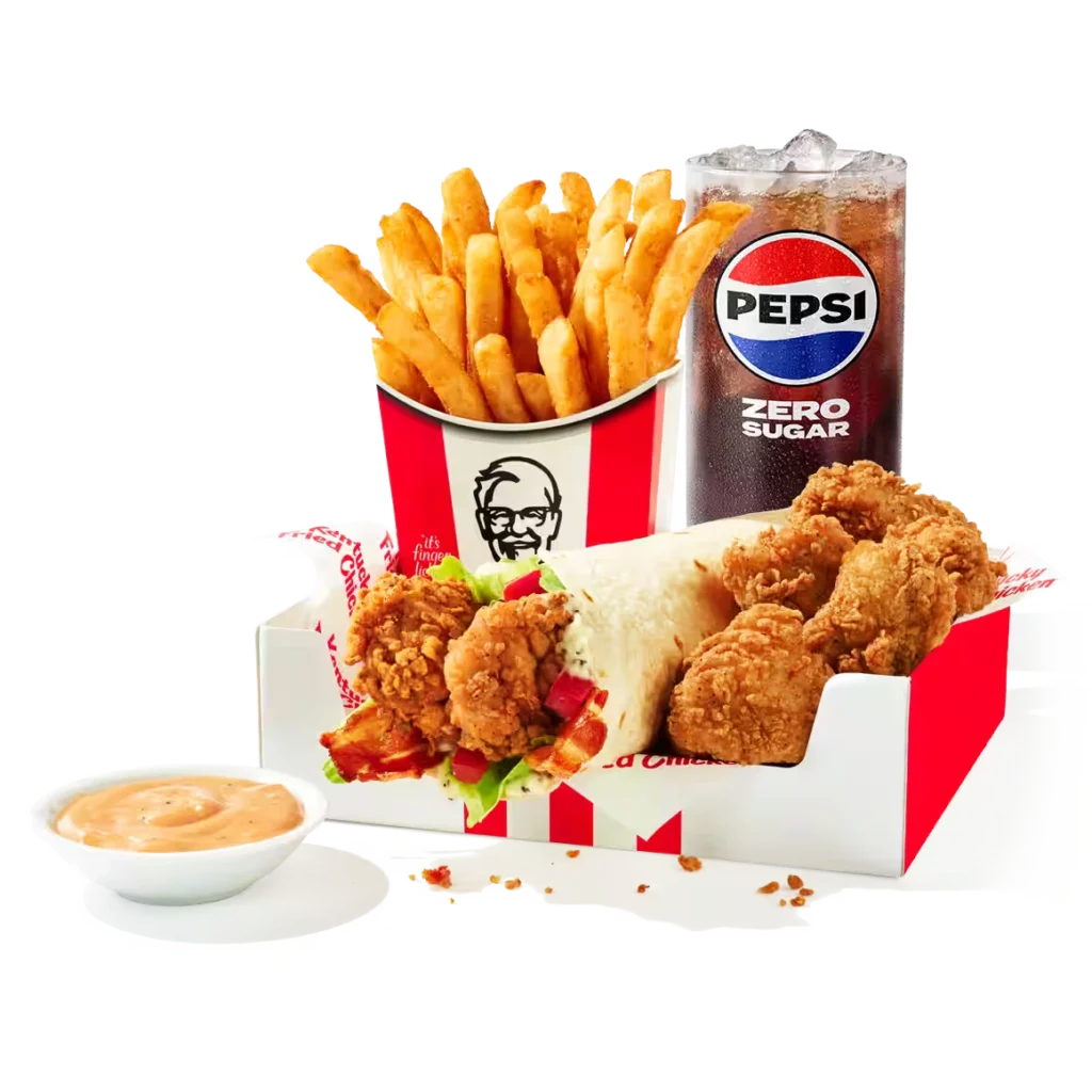 Bacon Twister + Nuggets Big Box Meal