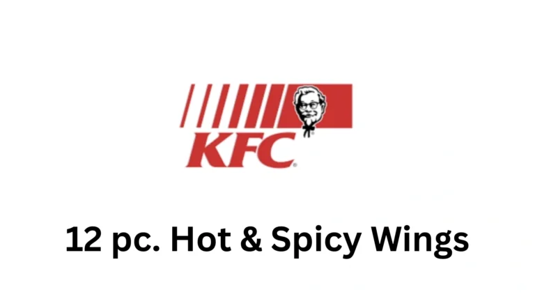 KFC 12 pc. Hot & Spicy Wings