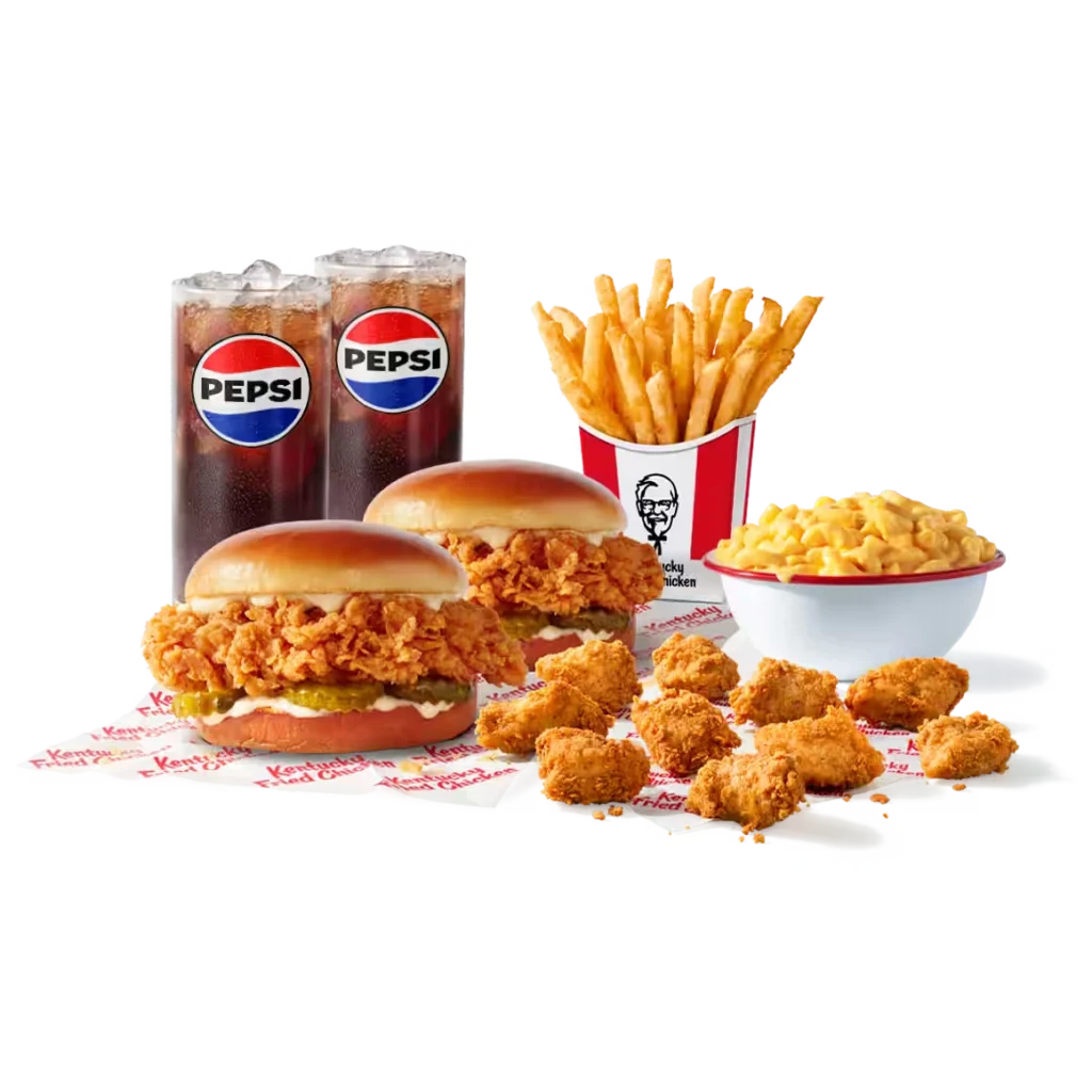 Meal for Two: 2 Sandwiches + 10 pc. Nuggets Combo