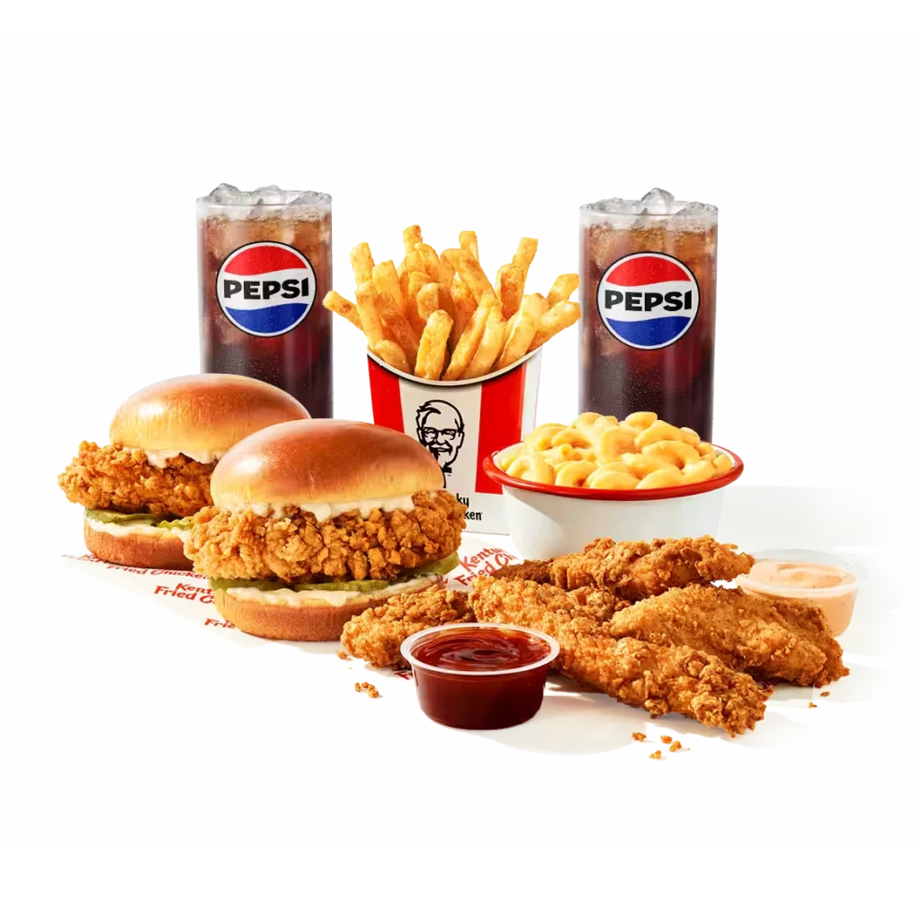 Meal for Two: 2 Sandwiches + 4 pc. Tenders Combo