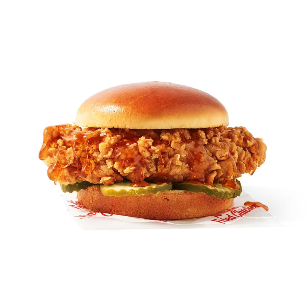KFC Mike's Hot Honey Chicken Sandwich