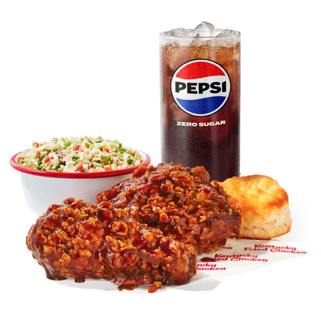 Original Honey BBQ 2 pc. Chicken Combo