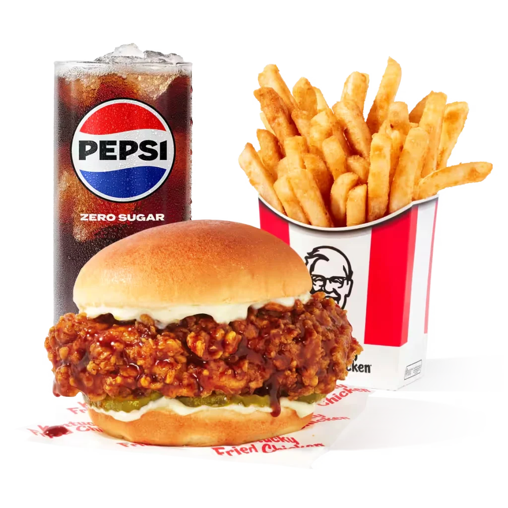 Original Honey BBQ Chicken Sandwich Combo