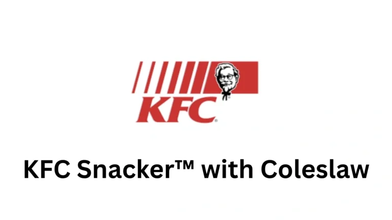 KFC Snacker™ with Coleslaw
