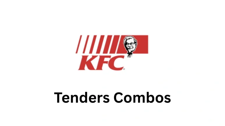 KFC Tenders Combos (3, 4, & 5 Piece combos)