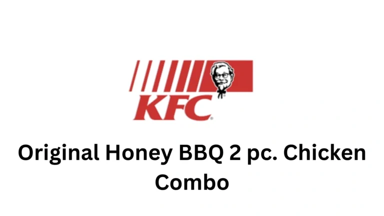 Original Honey BBQ 2 pc. Chicken Combo