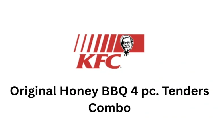 Original Honey BBQ 4 pc. Tenders Combo