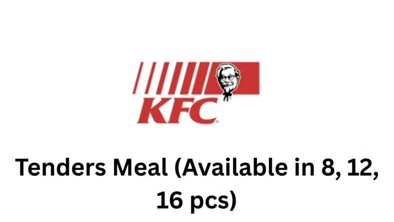 Tenders Meal (Available in 8, 12, 16 pcs)