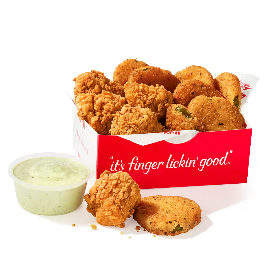 Snack Box: Nuggets + Fried Pickles
