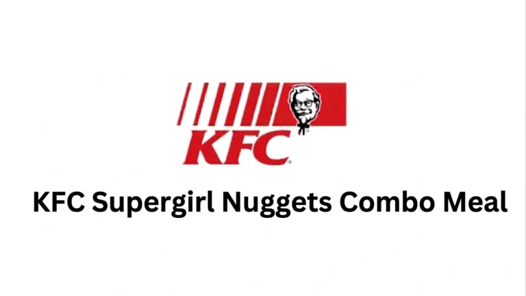 KFC Supergirl Nuggets Combo Meal