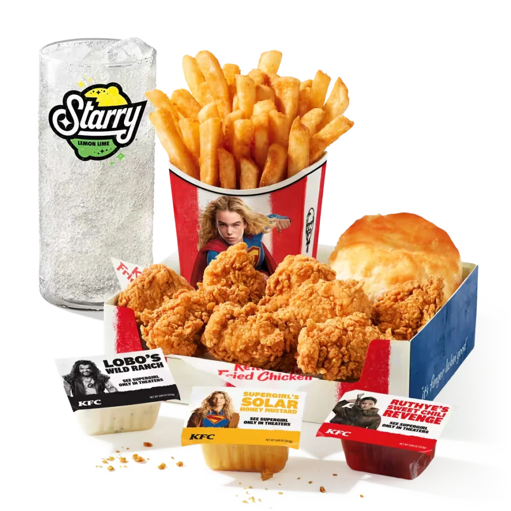 Supergirl Nuggets Combo Meal